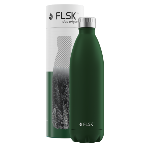 FLSK das Original Thermoskanne 1l grün/forest