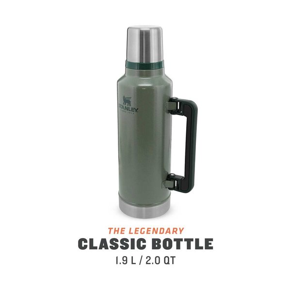 Stanley Klassik Vacuum Flasche 1,9L mit Griff grün