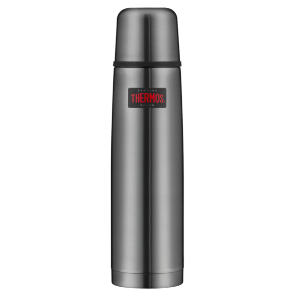 THERMOS Light & Compact Isolierflasche Volumen:1L Farbe: Cool Grey